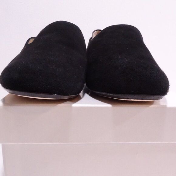 Theory  Slide Suede leather Loafer Slide Flats Size 37 NIB $495 - Picture 2 of 6